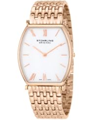 Stuhrling Original Womens 510.12447 Octane Concorso Meydan Swiss Quartz Mother-Of-Pearl Dial Rose Tone Bracelet Watch