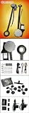 New Universal Power Window Kit Plus 2 Door Lock Kit W/ 3 Switches