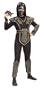Gold Dragon Warrior Child's Ninja Costume, Medium