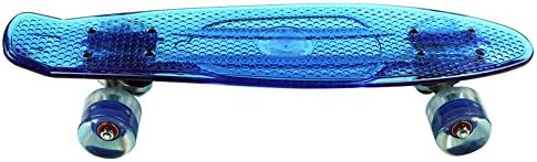 PG Boy Girl Transparent Longboard Flashing Cruiser Skate Board Skateboard