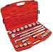 Crescent CTK21SAE 3/4-Inch SAE Mechanics Tool Set, 21-Piece