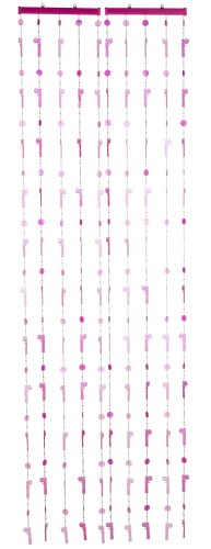 Disney Glamour Princess Beaded Curtain, Pink