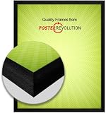 High Quality Art & Movie Poster Frame - Black, Wood