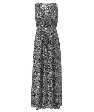 Leopard Print Maxi Dress