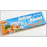 Produkt-Bild: 10er Pack Gefrierbeutel 3 L, 27x28cm, mit Zipverschlu&szlig;