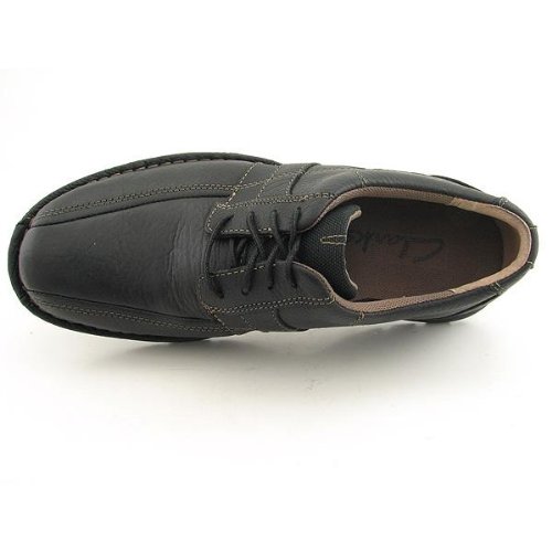 Clarks Espace Oxfords Shoes Black Mens