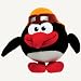 SOFT TOY/Smesharik Pin (Penguin) [A hero from the cartoon Smeshariki, beloved by chil...