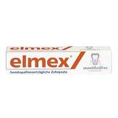 Elmex Zahnpasta Mentholfrei 75 ml, 2er Pack (2 x 75 ml)