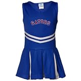 NCAA Florida Gators Youth Girls Royal Blue Cheerleader Dress (X-Small)