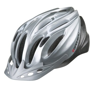 Louis Garneau Arcterus Cycling Helmet, Silver, X-Large On Sale