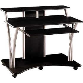 Mobile Computer Desk by OSP Designs