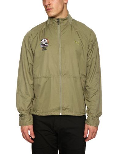 Puma Men's Golf Wind Jacket - Green, X-Large