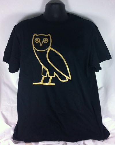 OVO Custom Octobers Owl Very Own ovoxo Black Tee T-shirt Adult XX-Large