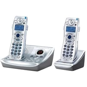 GE 28112EE2 DECT 6.0 Cordless Phone with Digital Answerer and Caller ID
