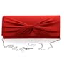 Damen Handtasche Clutch - Verschiedene Ausf�hrungen - zahlreiche Farbvariationen - Aus edlem Satin / Samt - Von Schlicht bis Ausgefallen