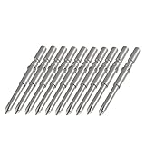 uxcell プラスドライバービット　ドライバービット　10個　5mmのシャンク径 60mmの長さ 4mmのビット直径