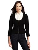 IMAGE OF Yoana Baraschi Women's Faux Corset Shape Jacket, Black, 10