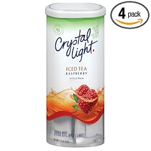 Crystal Light Raspberry Tea Drink Mix (12-Quart) 1.6-Ounce Packages (Pack of 4) Subscribe & Save: Save 15%$10.41   