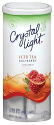 Crystal Light Raspberry Tea, (12-Quart) 1.6-Ounce Canisters (Pack of 6)