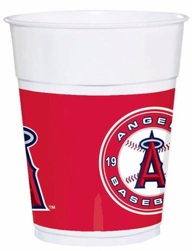 Los Angeles Angels Plastic Cups 25 Pack