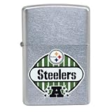 NFL Steelers Street Chrome Lighter & Shot Glass Gift Set