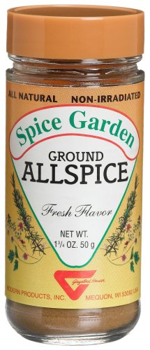 Spice Garden Allspice, Ground, 1.75-Ounce Glass