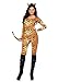Leg Avenue Women's 2 Piece Wild Tigress Catsuit Costume