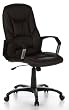 Buerostuhl24 621642 Sedia direzionale per ufficio, Crown ecopelle, colore: Marrone