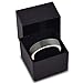 Tungsten Wedding Band Ring 6mm for Men Women Comfort Fit 18K Rose Gold Plated Pipe Cut Flat Brushed Polished Lifetime Guarantee