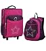 O3 Kids Luggage and Backpack with Integrated Cooler, Rhinestone Star