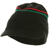 New Ratsa RGY Visor Cap-Black RG W27S18B