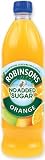 Robinsons Orange Fruit Drink, No Added Sugar, 1-Liter Plastic Bottle (Pack of 6)