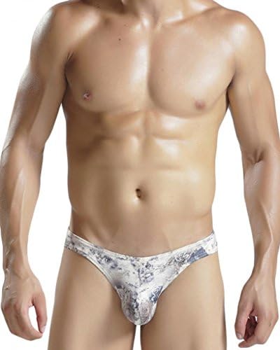 SHOWTIME Men's Cozy Briefs Boxers Solid Underwear Underpants Bikini