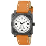 Invicta Ladies Corduba Collection Lady Square Orange Leather Watch #4444 by Invicta