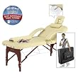 SpaMaster Portable LX Massage Table Package Includes FREE Carrying Case, Bolster, Spa Music CDs and Pillow Covers SpaMaster Portable LX Massage Table Package Includes FREE Carrying Case, Bolster, Spa Music CDs and Pillow Covers