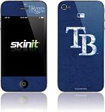 Skinit Tampa Bay Rays - Solid Distressed Vinyl Skin for Apple iPhone 4 / 4S