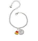 Candy Corn God Gave Me You Charm Bracelet