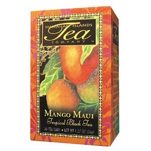 Save $$---6 Boxes of MANGO MAUI Black Tea---20 tea bags per box---Makes a GREAT gift