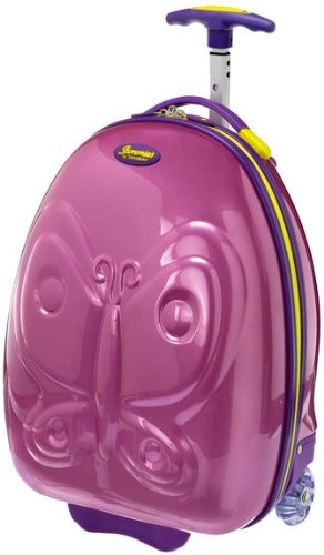 Samsonite Kinder Reisekoffer Sammies Dreams Hard Upr.46/16 Butterfly, Pink, 32.5X26.5X46.5 Cm, 45719 Reviews