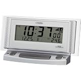 CITIZEN (シチズン) 目覚し時計 パルデジットボイス2 電波時計 温度表示 声でお知らせ Wアラーム 8RZ102-019
