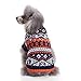 Tangpan Turtleneck Pet Dog Knit Pullover Sweater Puppy Apparel(Yellow Wave,M)