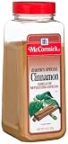 McCormick Cinnamon, Bakers Special, 15-Ounce Plastic Bottle (Pack of 2)