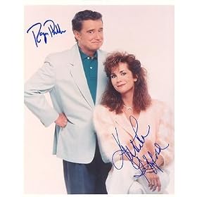 Regis Philbin and Kathy Lee Gifford Autographed / Signed 8x10 Photo