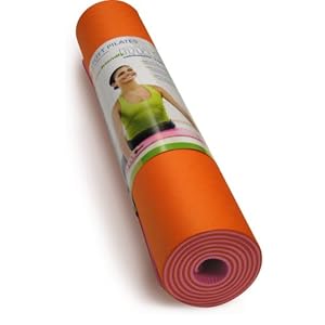 Stott Pilates Eco-Friendly Yoga Mat (Watermelon / Mango)