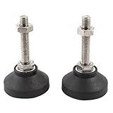 uxcell ヘッドスレッド　スクリューネジ　レベルフィート　　　　2個