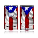 Puerto Rican Flag Design Protective Skin Decal Sticker for Motorola RAZR V3xx Cell Phones