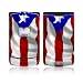 Puerto Rican Flag Design Protective Skin Decal Sticker for Motorola RAZR V3xx Cell Phones