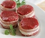 12 (6 oz) Bacon Wrapped Filet of Sirloin