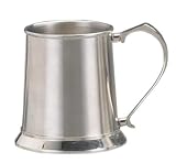 Stainless Steel Satin Tankard Stein