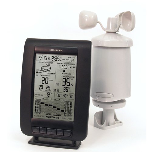 Acu-Rite 00634 Wireless Weather Station with Wind Sensor